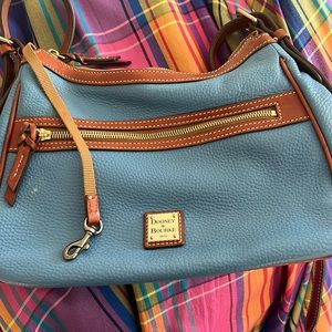 Used Dooney & Bourke blue purse